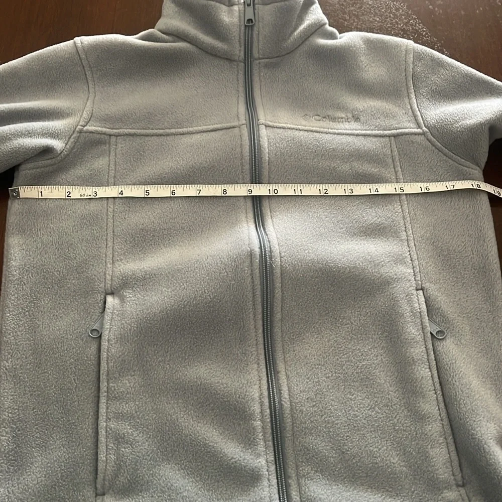 Columbia Jacket blue Fleece Full Zip Outdoors Comfort Youth - Picture 8 of 10
